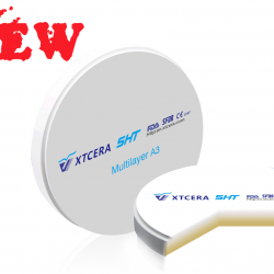 X-CERA Multilayer SHT Zirconia Blanks